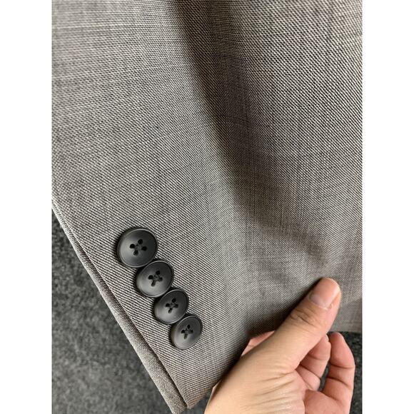 Original Penguin Men’s Blazer Slim Fit Jacket Wool Gray Retail$375 NWT Size 40R - Picture 4 of 15